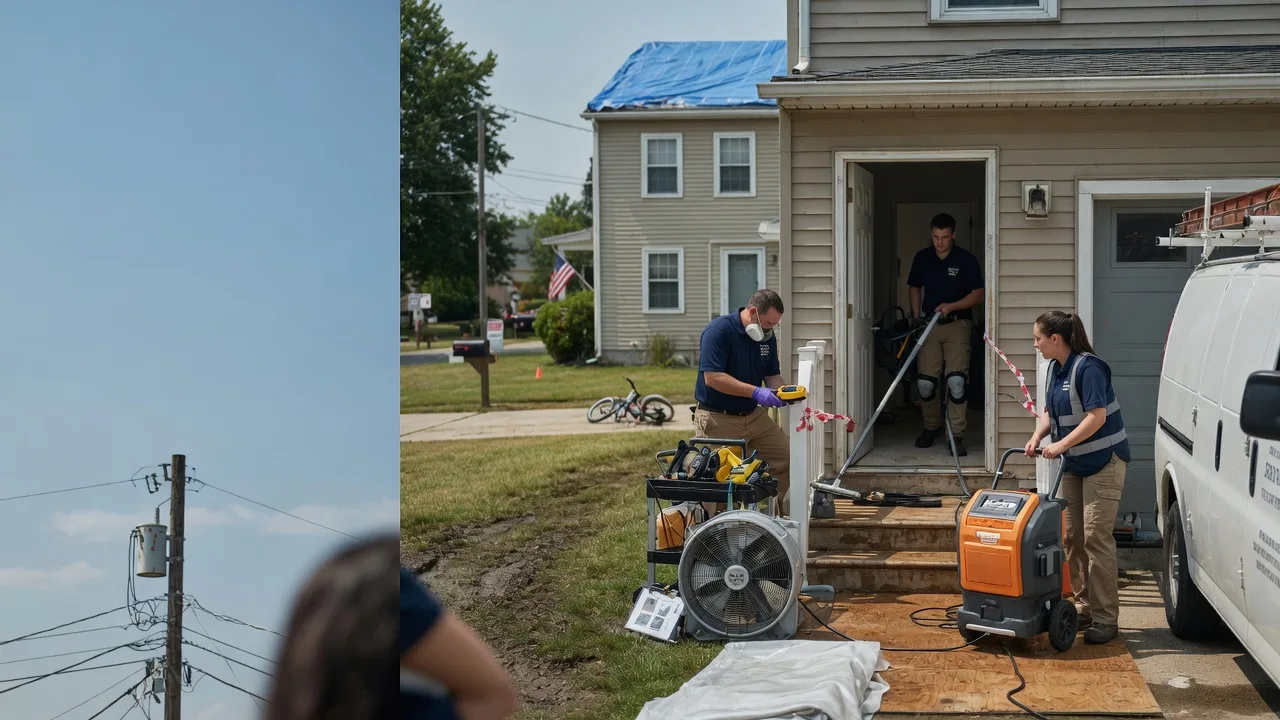Water Damage Repair in Carversville, PA near me